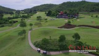 Centara World Masters Golf Championship 2016  Banyan Golf Club  Flyover [upl. by Kutzenco]