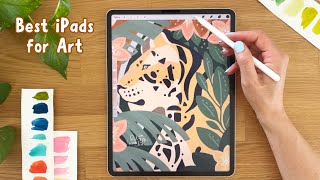 👩🏻‍💻 Best iPad For PROCREATE Drawing and ARTISTS Pre2024 Models [upl. by Nihsfa]