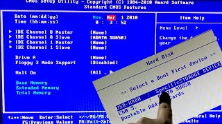 BIOSBoot menu setting on Gigabyte GAG41M Combo Motherboard [upl. by Erna]