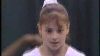 Dominique Moceanu  1996 Olympics AA  Floor Exercise [upl. by Lirret527]