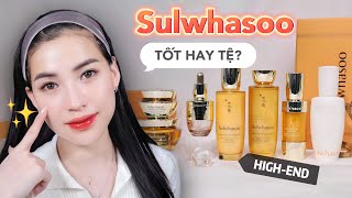 REVIEW Sulwhasoo Nhân Sâm  Đỉnh Cao hay Nhạt Nhẽo Skincare vài chục triệu [upl. by Rector307]