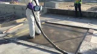 Polyurea Waterproofing Latest technology for waterproofing work by Fosroc [upl. by Reena1]