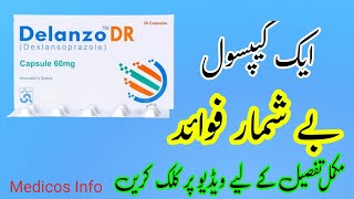 Dexlansoprazole Capsule uses in urdu  Delanzo DR capsule uses benefits side effects in urdu [upl. by Shandie928]