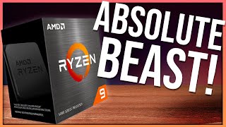 BIG INCREASE to Gaming and Productivity  AMD Ryzen 5950X Review [upl. by Auqeenahs]