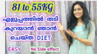 Diet Plan For Weight Loss Malayalam Thyroid│PCOD│POST DELIVERY│Weekend Fitness 5 [upl. by Yerfdog]