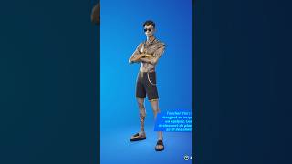 SKIN MIDAS VACANCIER SUR FORTNITE Shorts Fortnite [upl. by Gnourt]