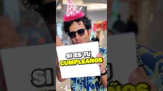 Si es tu CUMPLEAÑOS te doy DINERO IslasVlogs reto shorts [upl. by Ynohta]