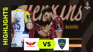 Highlights  Scarlets v ASM Clermont Auvergne Quarterfinal  EPCR Challenge Cup 202223 [upl. by Rise]