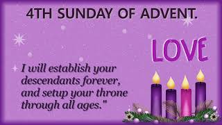 RampA NEW LECTIONARY 202324 YEAR B  FOURTH SUNDAY OF ADVENT PSALM AND ACCLAMATION [upl. by Einaffets]