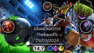 Thebausffs  Gragas VS Jax  FULL GAME  29032024 [upl. by Lemaceon]