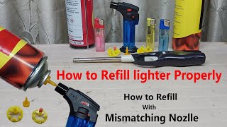 how to refill lighter creativelighter [upl. by Amilas]