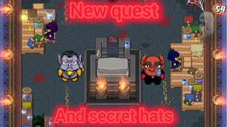 graal online classic halloween 2024 new quest and all secret hats [upl. by Fantasia]