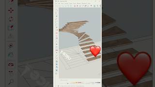 sketchup How to use SketchUp for create a staircase nicetower nicetower [upl. by Gipson]