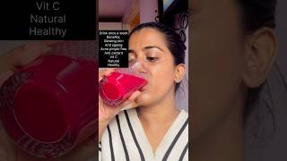 Skin glow Glutathione Natural Juice at Home  Natural Glowing Skin shorts [upl. by Ardnasirk]