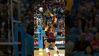 Calissa Minatee  Gopher Volleyball at UCLA [upl. by Weatherby440]