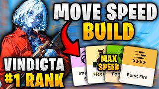 Vindicta build but you move so fast it looks like hacking MAX MOVEMENT SPEED BUILD [upl. by Brookner133]