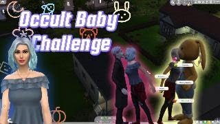 SIms 4 Occult Baby Challenge Pt2 [upl. by Themis]