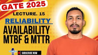 Availability amp MTBF and MTTR  most important Topics for GATE  gate2025 vinodsahu [upl. by Ridglea]