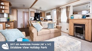 ABI Ambleside Premier 2017  For Sale in the Lake District Skiddaw View Holiday Park [upl. by Eenahs]