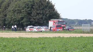 Dode door vliegtuigcrash Lelystad [upl. by Wilinski320]