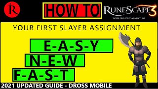 Runescape RS3 Turael Location Guide 2021 How to get your FIRST Slayer Task Become a Slayer Master [upl. by Ahkos390]