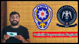 POLİSLİK BAŞVURU BAŞLADI  2500 POLİS ALIMI PMYO LİSE MEZUNU POLİS ALIMI BAŞVURU NASIL YAPILIR [upl. by Ennaerb]