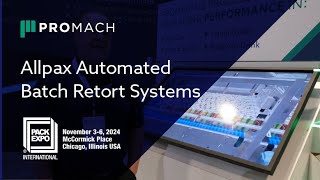 Allpax Automated Batch Retort Systems for the Ready to Drink Industry [upl. by Llenyaj]