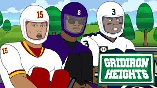 Russell WiIson Lamar Jackson Battle for MVP GoKart Style  Gridiron Heights S4E13 [upl. by Correy]