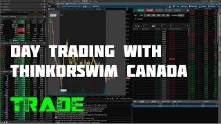 Day Trading Setup With thinkorswim Canada [upl. by Kcirdde]