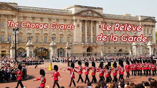 The Royal Parks and The Change Guards Buckingham Palace Relève de la garde à Buckingham Palace 2022 [upl. by Nailij]