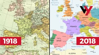 How The World Map Has Changed In 100 Years Since WWI [upl. by Abbate]