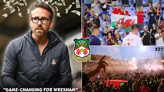 A HUGE MultiMillion Dollar Situation For Ryan Reynolds amp Rob McElhenney at Wrexham AFC [upl. by Mcgill]