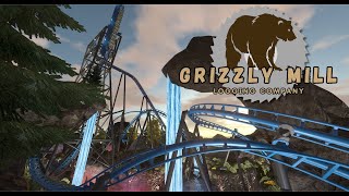 NoLimits 2 Grizzly Mill Logging Company  Vekoma NewGen Tilt Coaster [upl. by Ynoyrb]