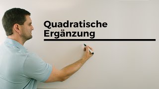 Quadratische Ergänzung Grundlagen mit Minus 2Binom  Mathe by Daniel Jung [upl. by Tandi]