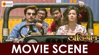 Abhimaan  Movie Scene  Jeet Subhashree Sayantika  Raj Chakraborty [upl. by Godard84]