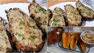 Aubergines au four sans viande simple [upl. by Nohcim]