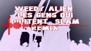 Weedy Alien Les Gens qui doutent slam remix [upl. by Resneps651]