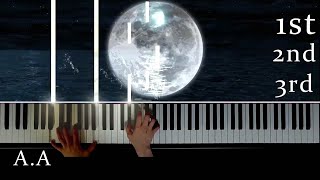 베토벤  월광소나타 전악장 Beethoven  Moonlight Sonata Full [upl. by Ettevi]