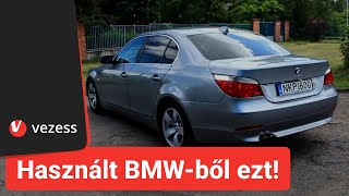 Használt BMWből ezt vedd ha E60 ötöst akarsz  Vezess TV [upl. by Creath]