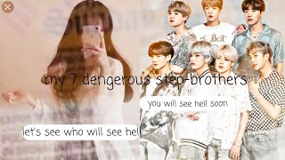 My 7 Dangerous StepbrothersBTS OT7 FF ep 2 read description [upl. by Corel]