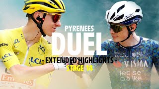 Extended Highlights  Stage 14  Tour de France 2024 [upl. by Zeiler]