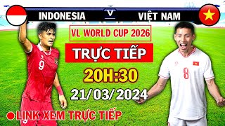 🔴Trực Tiếp Việt Nam vs Indonesia HLV Troussier Tung Đội Hình Lạ Đánh Sập Bung Karno [upl. by Tiersten571]