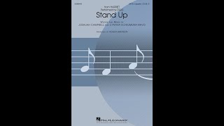 Stand Up from Harriet SATB Choir a cappella  Arranged by Roger Emerson [upl. by Seel223]