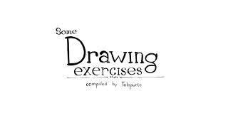 82  Some Drawing Exercises [upl. by Pulchia]