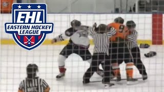 EHL Eastern Hockey League 202223 Compilation [upl. by Gnouhp943]