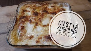 GRATIN D’ENDIVES au JAMBON FAÇON POPOTE [upl. by Claman]