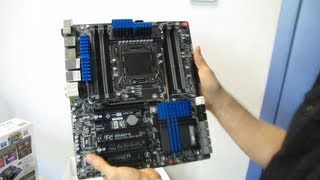 Gigabyte X79SUP5 WIFI Workstation Class Motherboard Unboxing amp First Look Linus Tech Tips [upl. by Somerville60]