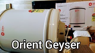 Orient electric Geyser गीजर Water Heater geyser how to install [upl. by Odnanref751]