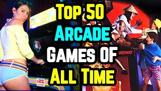 Top 50 Arcade Games of All Time  Explored [upl. by Elli824]