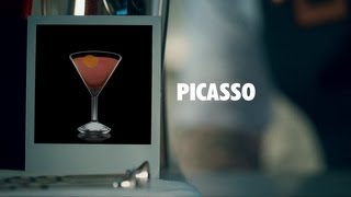 PICASSO DRINK RECIPE  HOW TO MIX [upl. by Aronos]